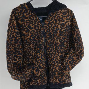 FADED GLORY Women's Leopard print jacket.